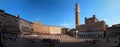 Piazza del Campo in Siena in Tuscany, Italy