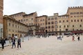 Piazza del Campo, Siena, Tuscany, Italy Royalty Free Stock Photo