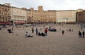 Piazza del Campo, Siena, Tuscany, Italy Royalty Free Stock Photo