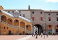 Piazza del Municipio, Ferrara, Italy Royalty Free Stock Photo