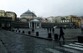 Piazza del Plebiscito in a rainy day