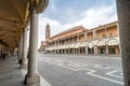 Piazza del Popolo in Faenza, Italy