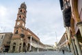 Piazza del Popolo in Faenza, Italy