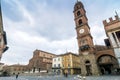 Piazza del Popolo in Faenza, Italy