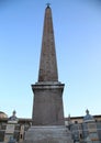 Piazza del Popolo and Flaminio Obelisk in Rome, Italy