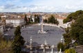 Piazza del Popolo (People's square) Rome