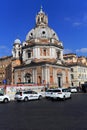 Piazza del Popolo.Rome Royalty Free Stock Photo