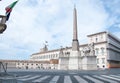 Piazza del Quirinale, home of the president of the Italian republic, Rome