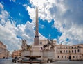 Piazza del Quirinale in Rome, Italy