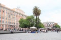 Piazza del Risorgimento in Rome Royalty Free Stock Photo