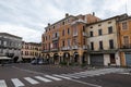 Piazza del Santo in Padua. Italy.