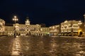 The Piazza Dell Unita D'Italia