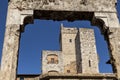 Piazza della Cisterna in San Gimignano Royalty Free Stock Photo