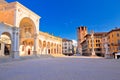 Piazza della Liberta square in Udine landmarks view Royalty Free Stock Photo