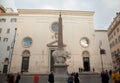 Piazza della Minerva Royalty Free Stock Photo