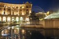 Piazza della Repubblica in Rome, Italy