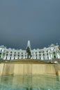 Piazza della Repubblica in Rome, Italy