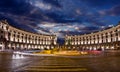 Piazza della Republica. Rome. Italy. Royalty Free Stock Photo