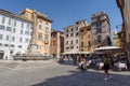 Piazza della Rotonda, Pantheon square, Rome, Italy Royalty Free Stock Photo