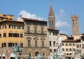 Piazza della Signoria, Florence, Tuscany, Italy. Royalty Free Stock Photo