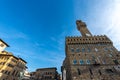 Piazza della Signoria - Palazzo Vecchio Florence italy Royalty Free Stock Photo