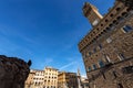 Piazza della Signoria - Palazzo Vecchio Florence italy Royalty Free Stock Photo