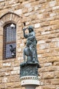 Piazza della Signoria with Palazzo Vecchio in Florence Royalty Free Stock Photo