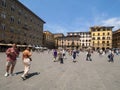 Piazza della Signoria square, Florence, Italy Royalty Free Stock Photo