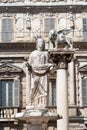 Piazza delle Erbe - Verona Italy Royalty Free Stock Photo