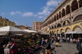 Piazza delle Erbe in Verona Royalty Free Stock Photo