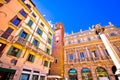 Piazza delle Erbe in Verona street and architecture view Royalty Free Stock Photo