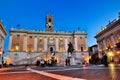 Piazza di Campidoglio, Rome Royalty Free Stock Photo