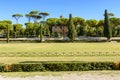 Piazza di Siena square in Villa Borghese, Rome, Italy