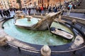 Piazza di Spagna, Rome Royalty Free Stock Photo