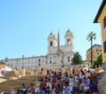 Piazza di Spagna in Rome