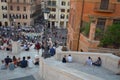 Piazza di Spagna, tourism, city, recreation, town square Royalty Free Stock Photo