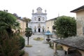 Piazza di Tempio in Varallo, Italy
