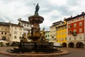 Piazza Duomo and Fontana del Nettuno, Trento