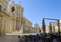 Piazza Duomo in Siracusa - Sicily, Italy Royalty Free Stock Photo