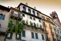 Piazza Erbe Royalty Free Stock Photo