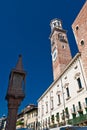 Piazza Erbe in Verona Royalty Free Stock Photo