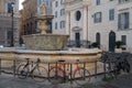 Piazza Farnese in Rome, Italy Royalty Free Stock Photo