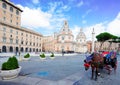 Piazza Foro Traiano Rome, Italy Royalty Free Stock Photo
