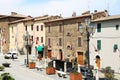 Piazza Garibaldi in Montalcino, Italy