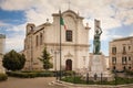 Piazza Giovanni Bovio. Ruvo di Puglia. Apulia. Italy