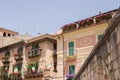 Piazza Giuseppe Garibaldi is the largest square in the city of Sulmona, Abruzzo Royalty Free Stock Photo
