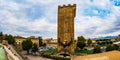 Piazza Giuseppe Poggi in Florence, Italy