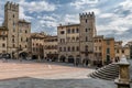 Piazza Grande, Arezzo, Tuscany, Italy Royalty Free Stock Photo