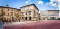 Piazza Grande in Montepulciano, Italy Royalty Free Stock Photo