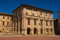 Piazza Grande in Montepulciano, Tuscany Royalty Free Stock Photo